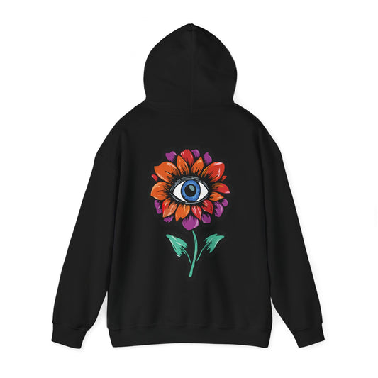 Santatre FlowerGaze - Unisex - Hooded Sweatshirt